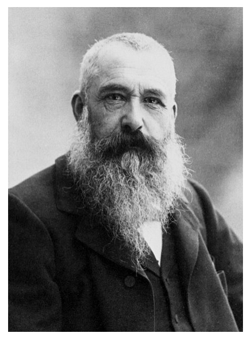 Historical photograph of Claude Monet