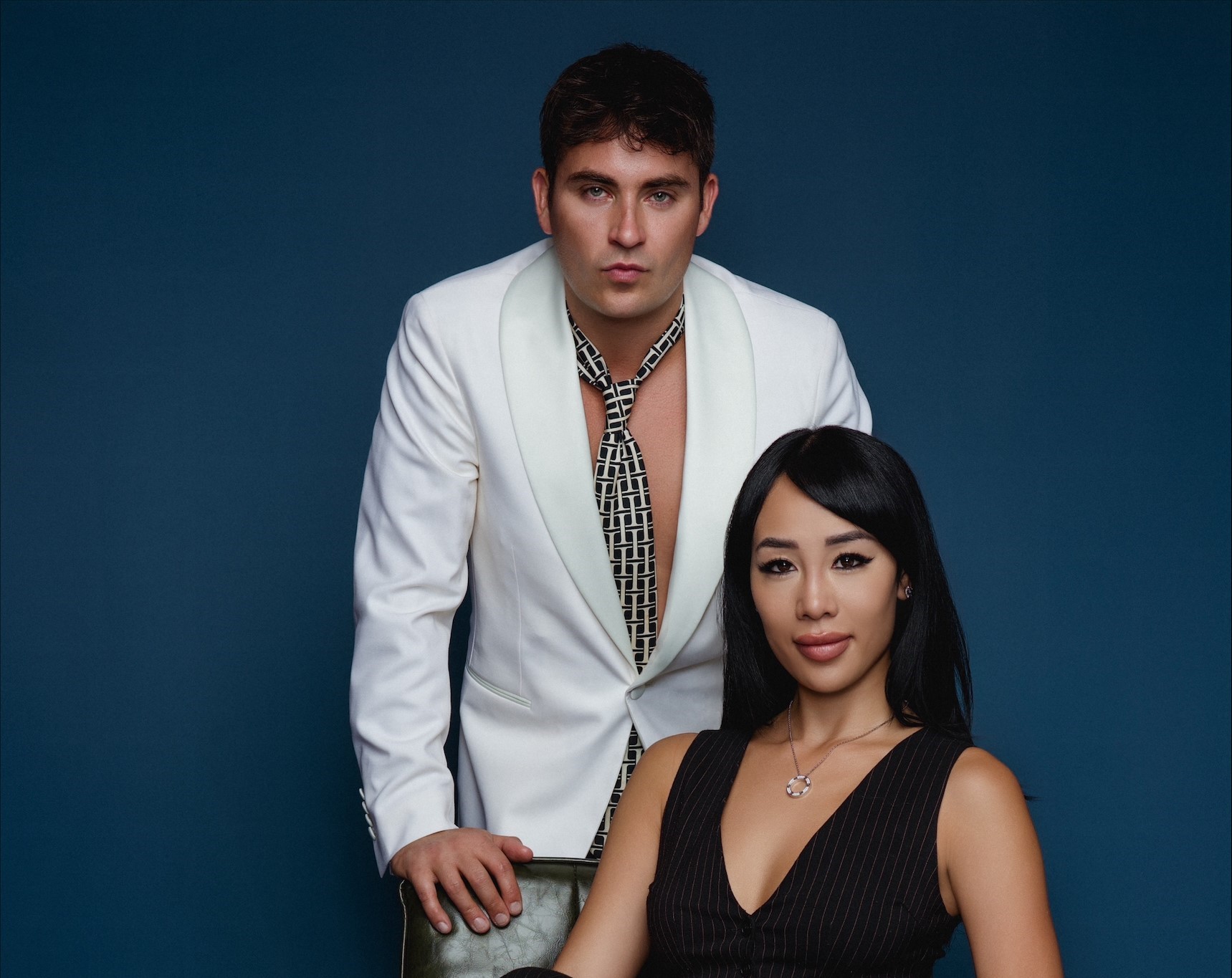 Zachary Presley and Catiana Van Dinh, from JustLuxe